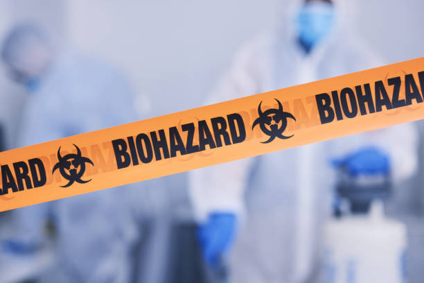 Professional Crime Scene Cleanup technician working in Albion, IN